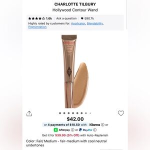 Charlotte Tilbury Contour Wand in Fair/Medium